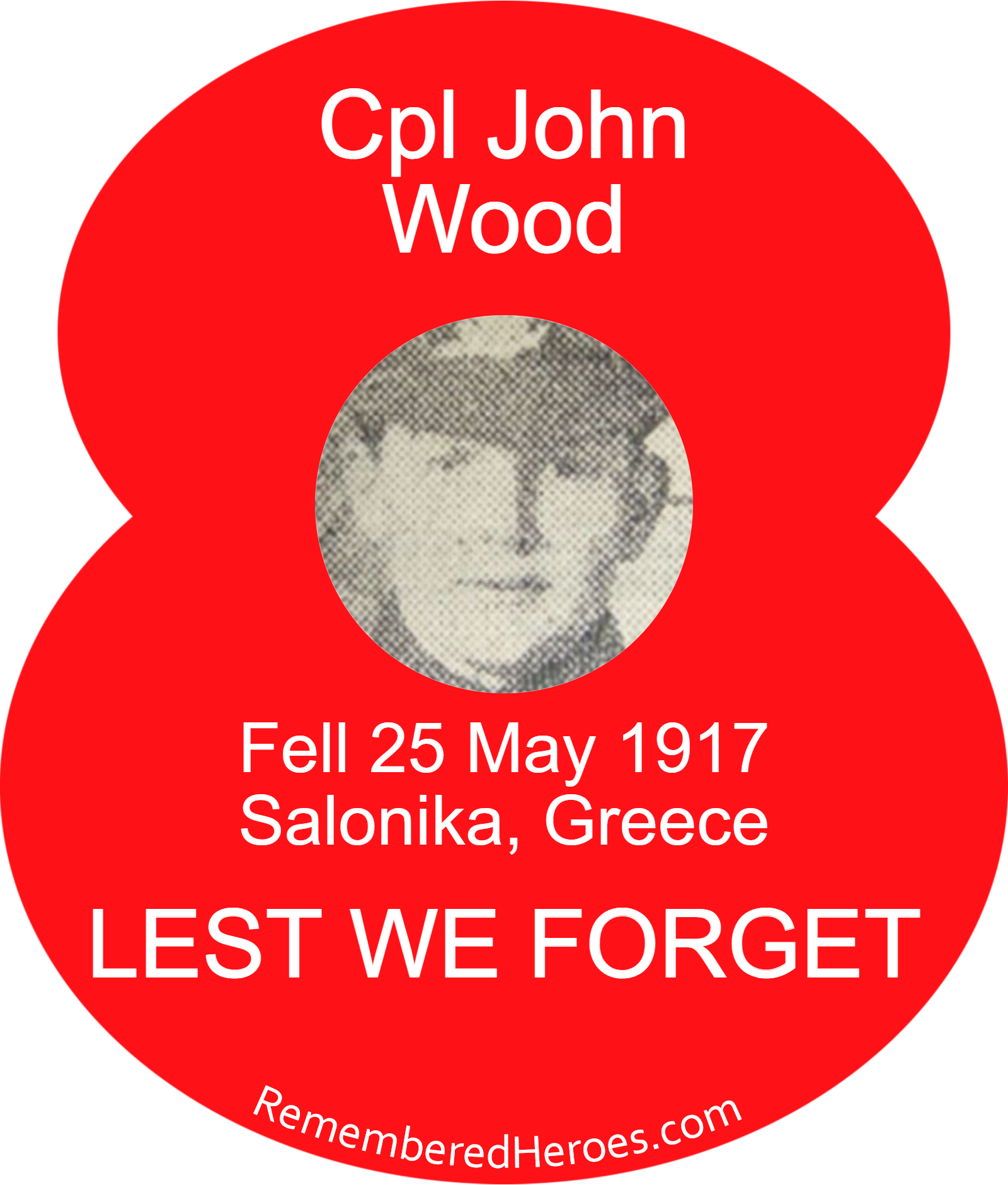 Corporal John Wood